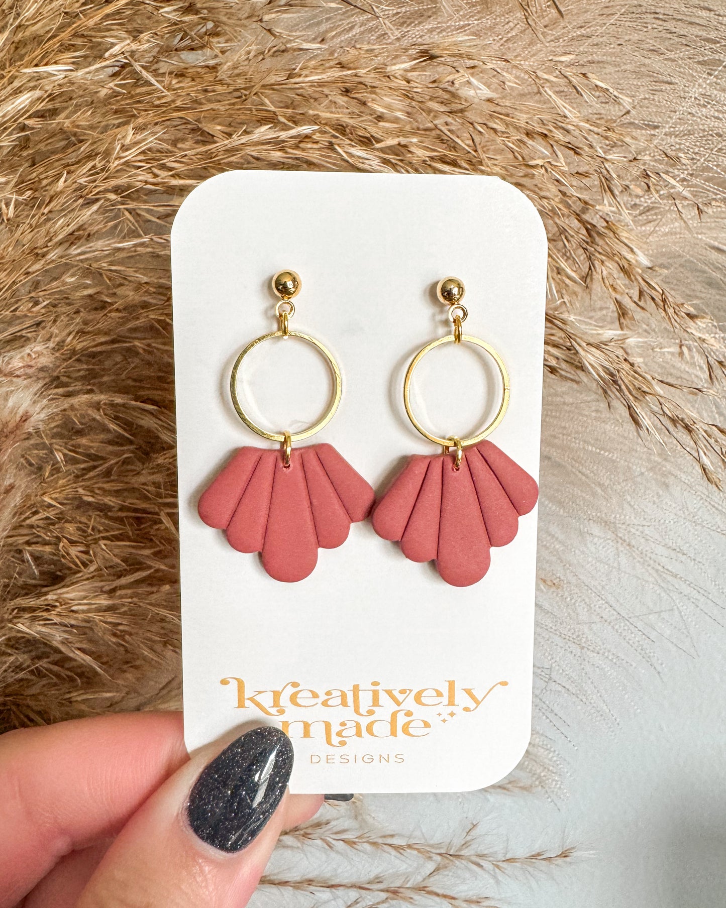 Scalloped Dangles