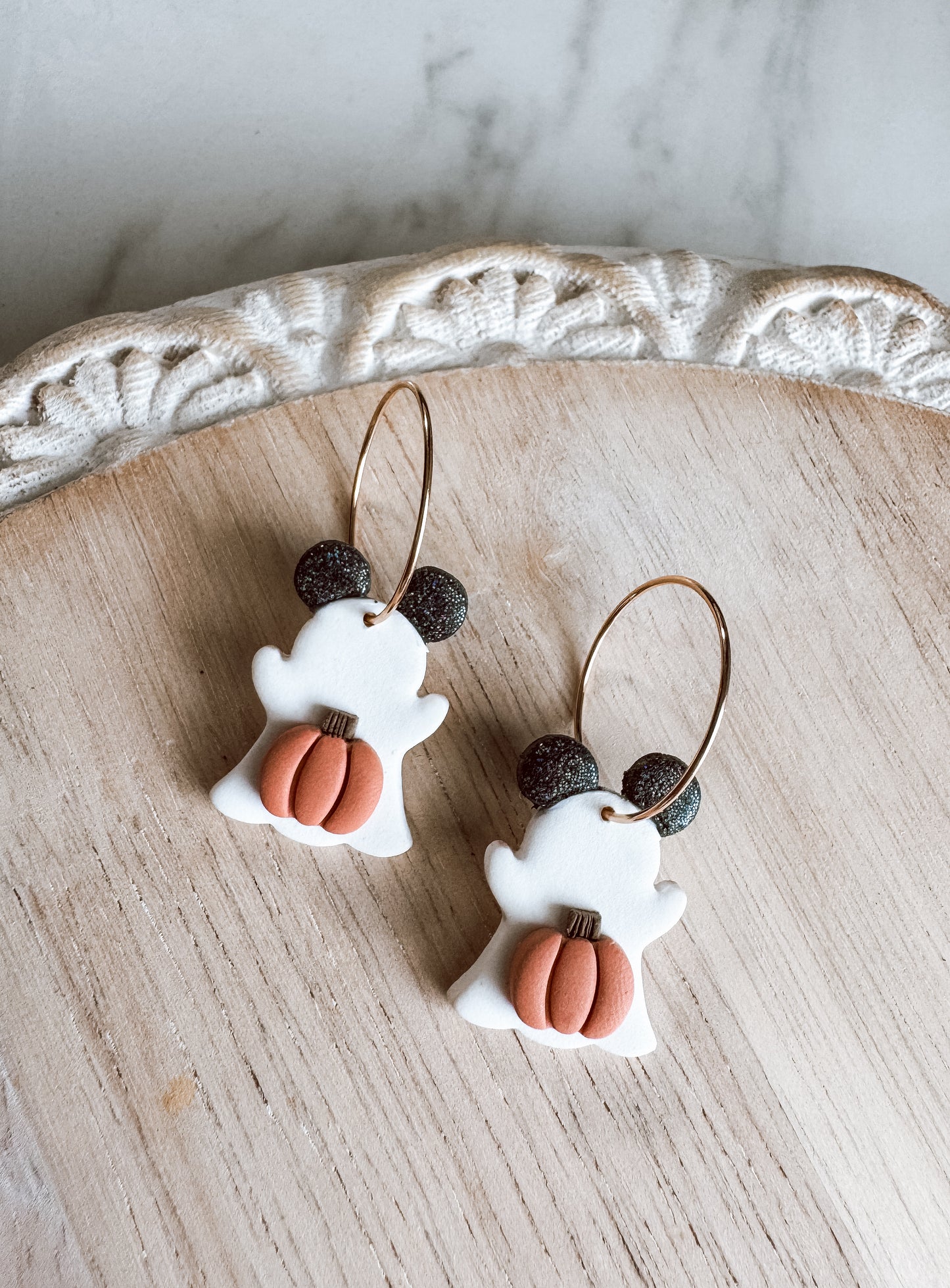 Ghost Mouse Hoops
