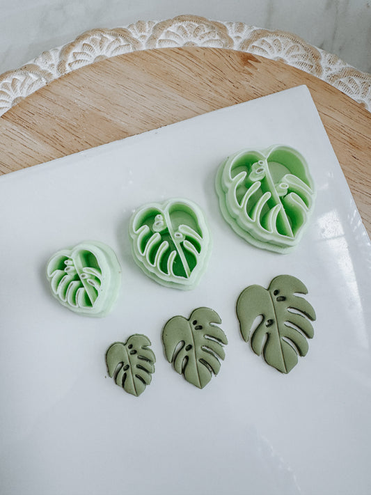 Monstera Clay Cutter