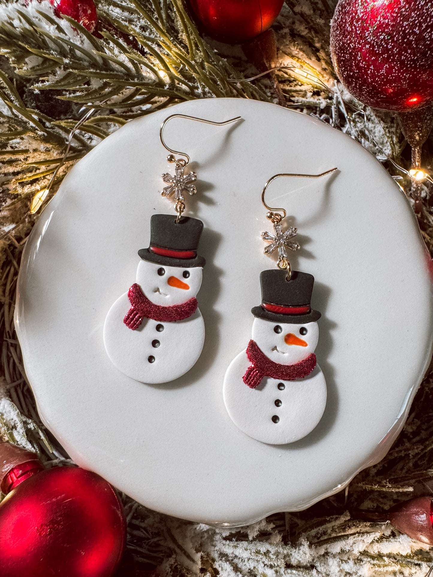 Snowman Dangles