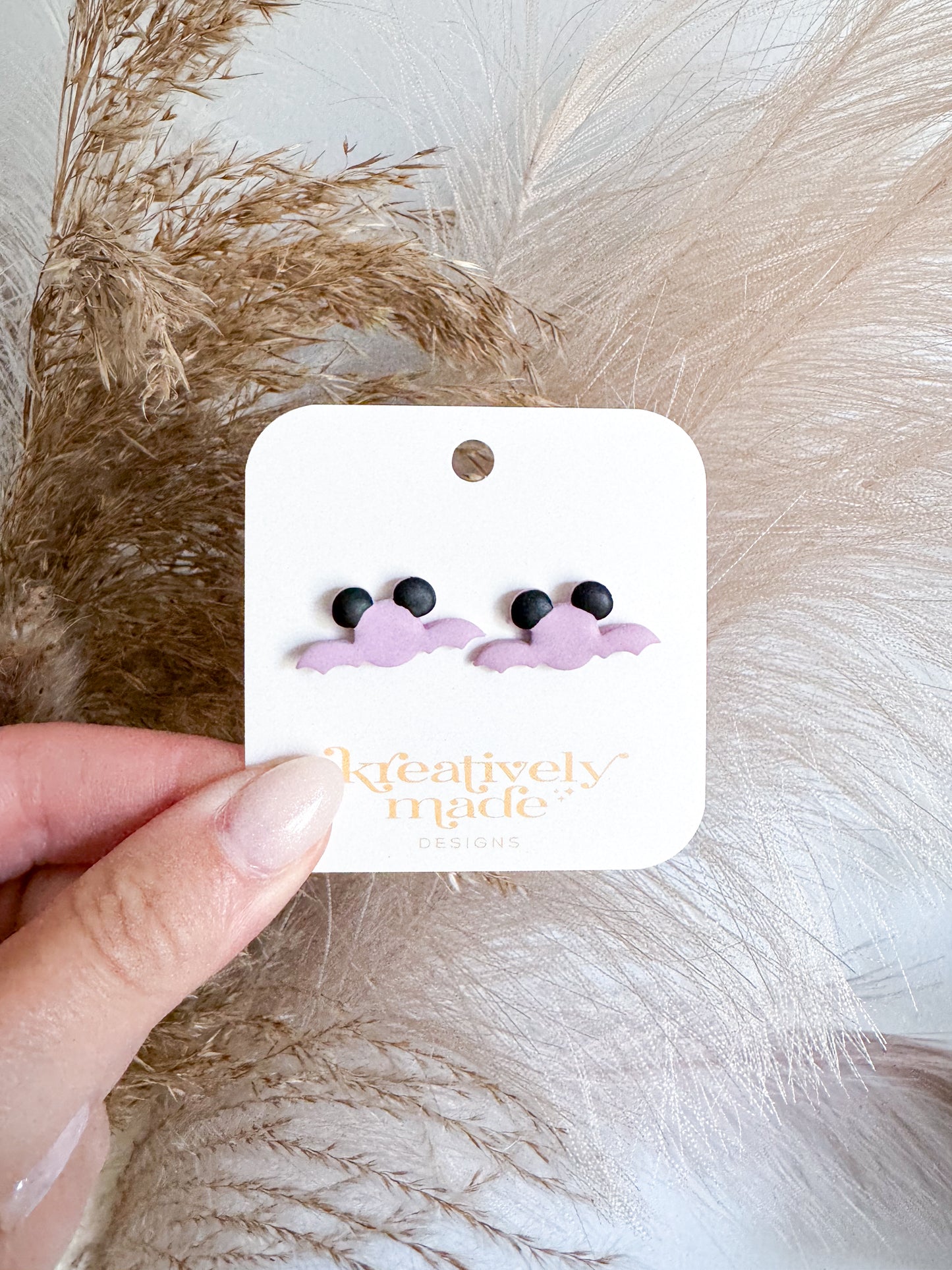 Bat Mouse Studs