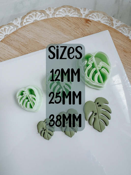 Monstera Clay Cutter