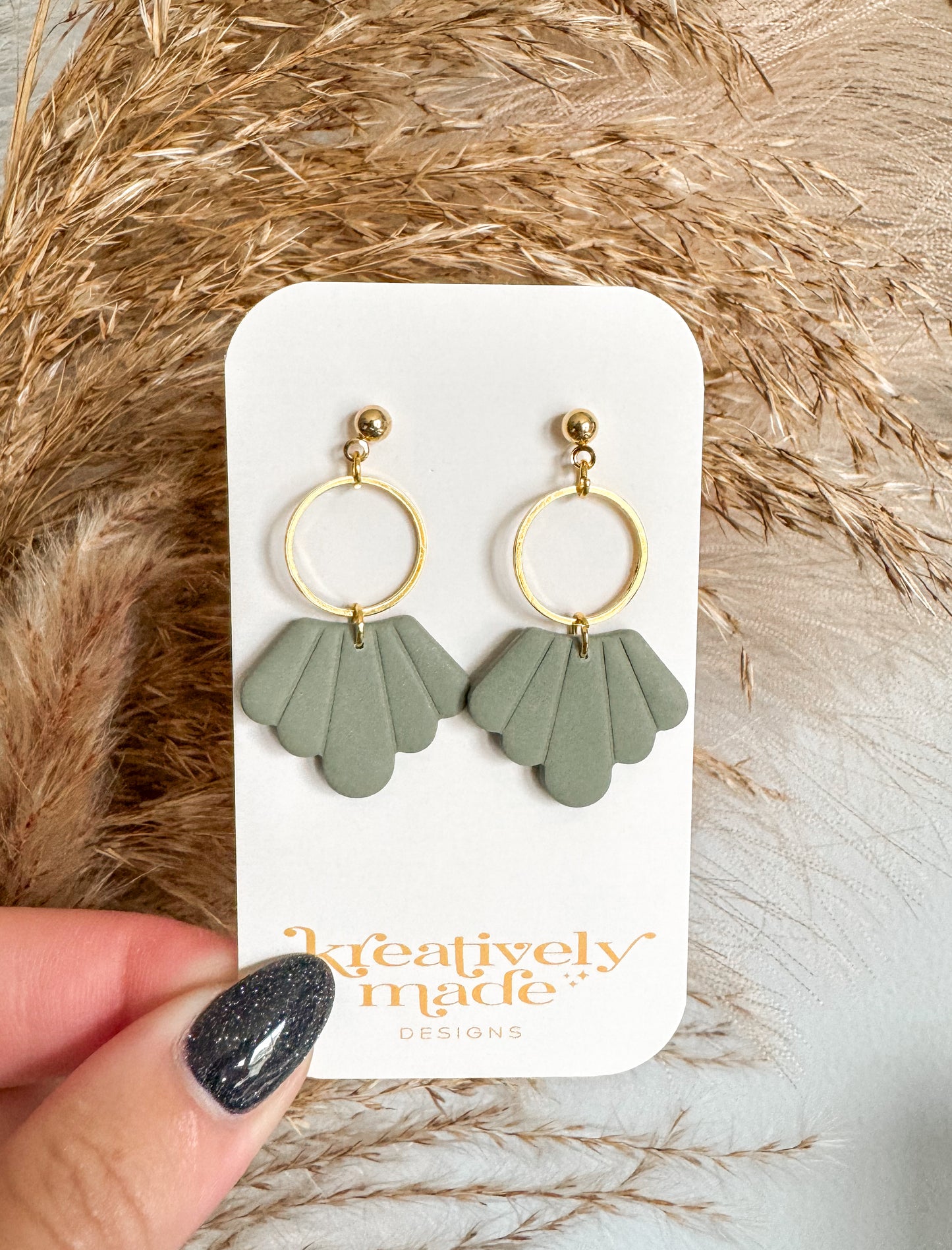 Scalloped Dangles