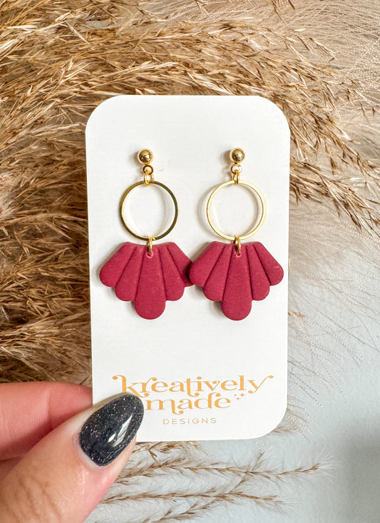 Scalloped Dangles