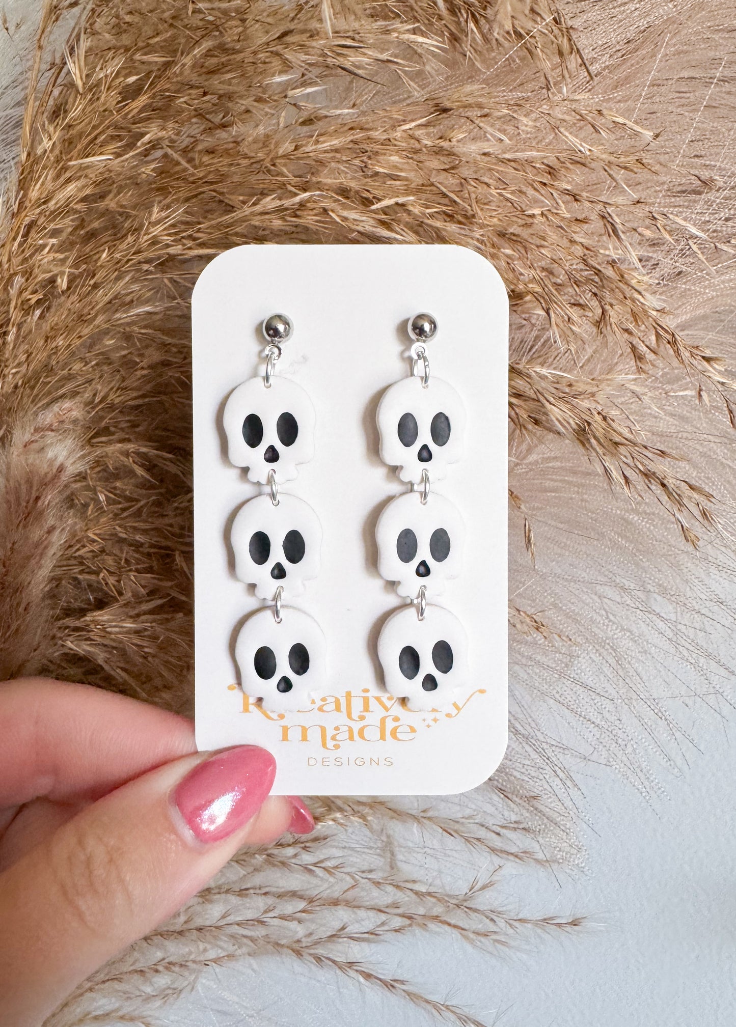 Skeleton Trio Dangles