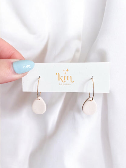 Teardrop Hoops