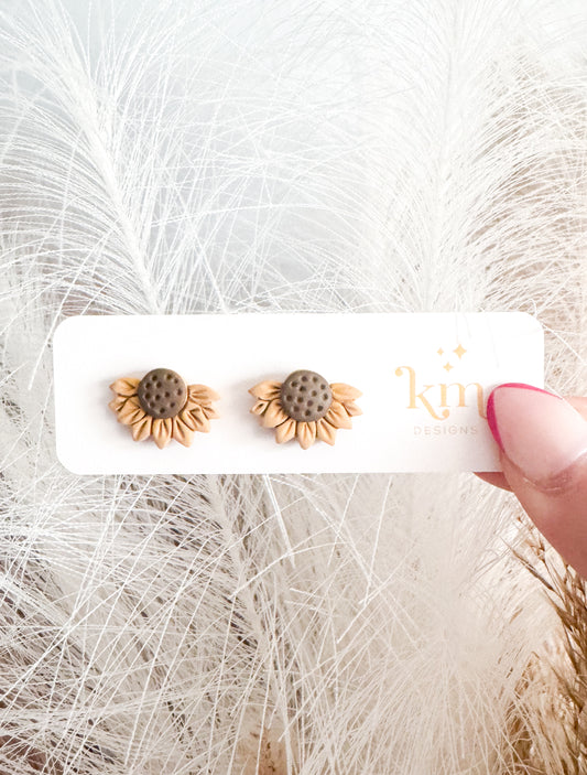 Sunflower Studs