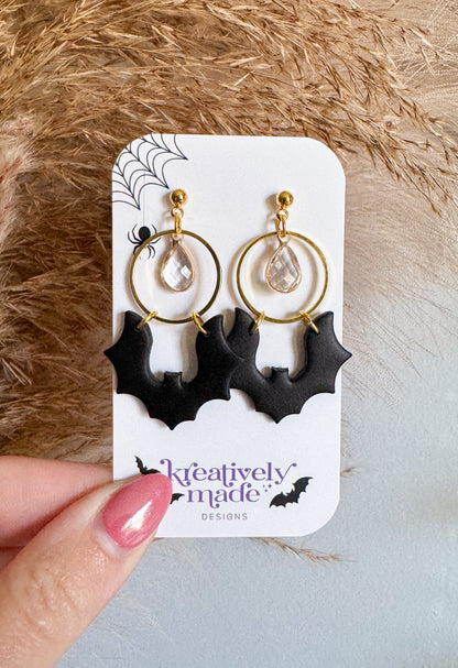 CZ Bat Dangles