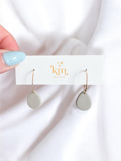 Teardrop Hoops