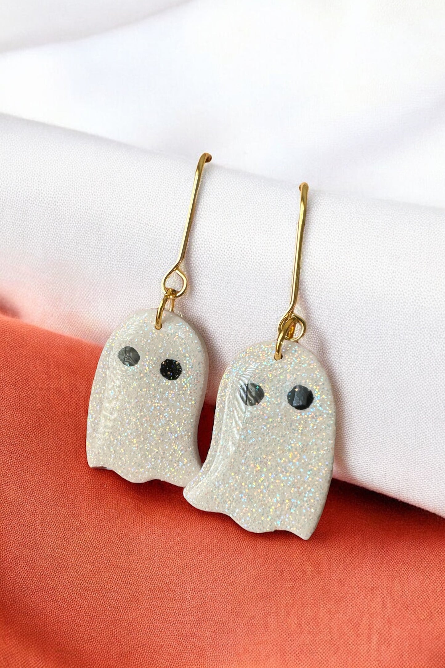 Glitter Ghost Dangle